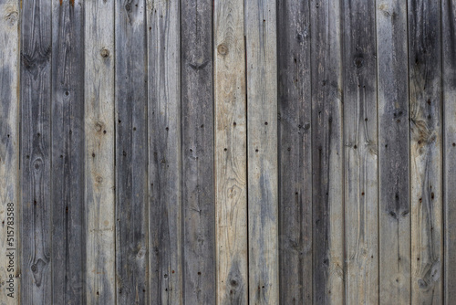 Old grey wood plank texture background. Vertical wood planks texture rural wood. Boards wall natural background