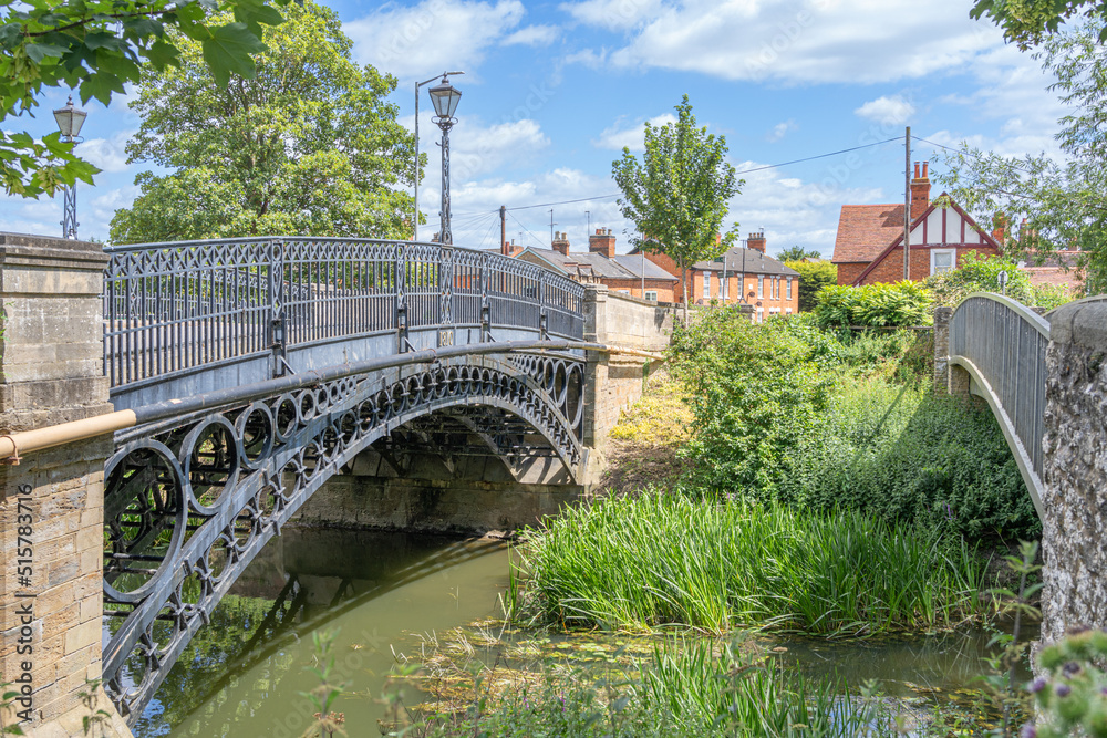 Fototapeta premium Tickford Bridge in Newport Pagnell Buckinghamshire