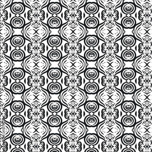 seamless pattern abstract background black and white art wallpaper