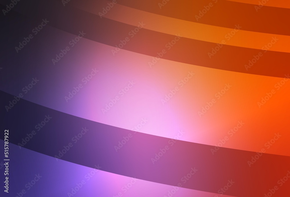 Dark Pink, Red vector blurred shine abstract template. Dark Pink, Red vector blurred shine abstract template.