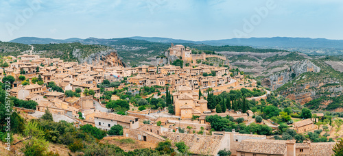 alquezar is a medieval town located at huesca province, Spain