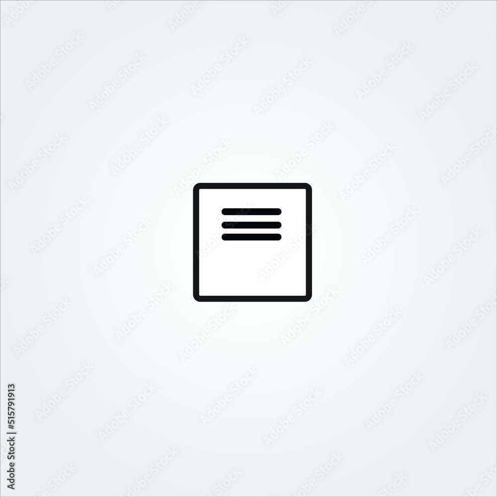 illustration of a icon