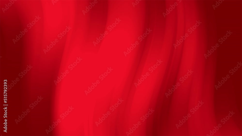 Abstract red background with waves. Seamless loop. Video animation. Ultra HD 4K 3840x2160