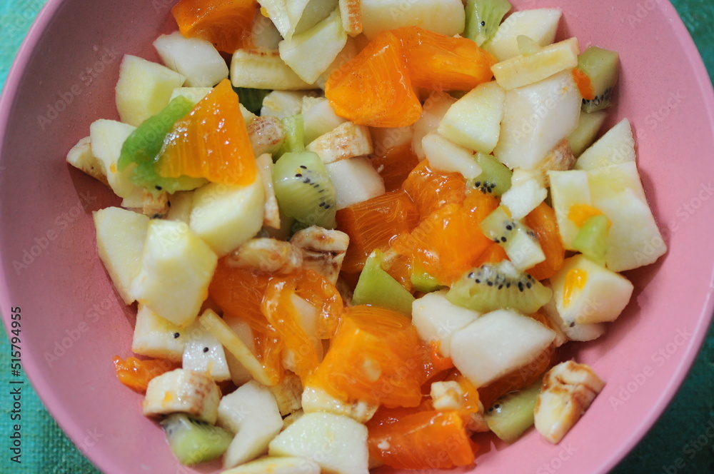 fruit salad in a plate macro photo
fruit salad in a plate macro photo
