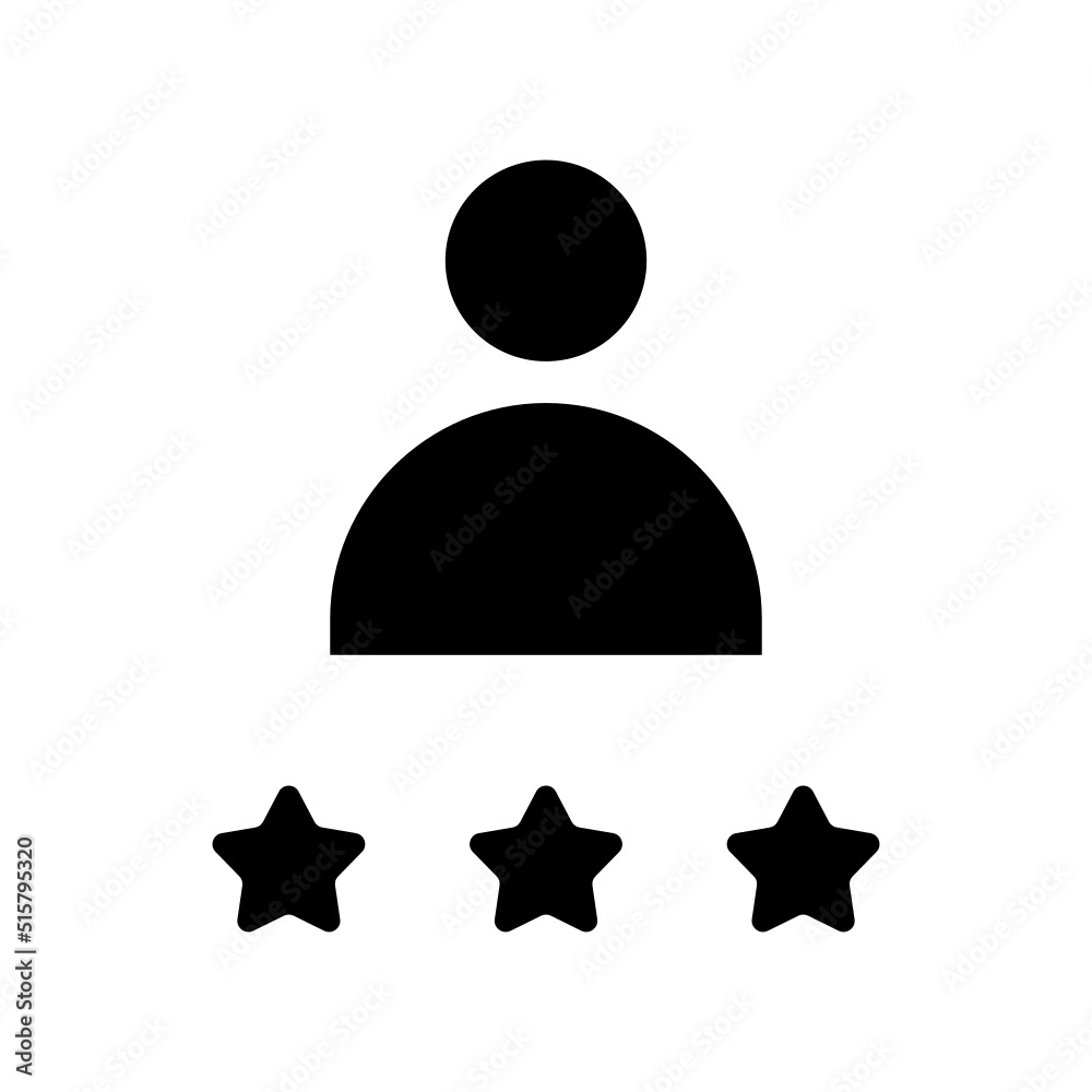 Review Icon Vector Symbol Design Illustration Review Icon Vector Symbol Design Illustration