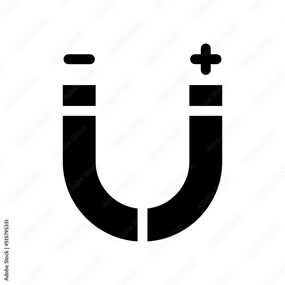 Magnet Icon Vector Symbol Design Illustration Magnet Icon Vector Symbol Design Illustration