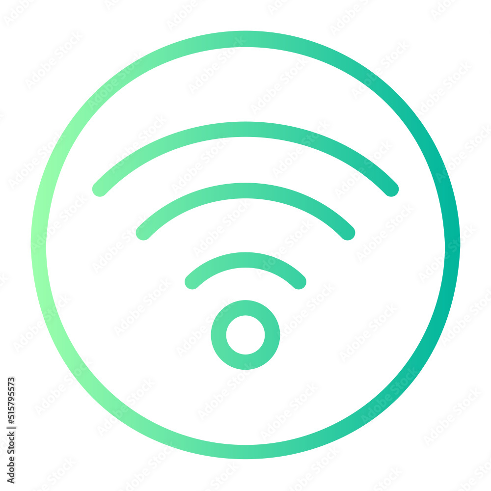 wifi connection gradient icon wifi connection gradient icon
