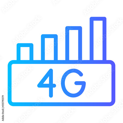4g gradient icon