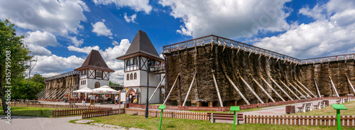 Graduation Tower in Solankowy Park. Inowroclaw, Kuyavian-Pomeranian Voivodeship, Poland. photo