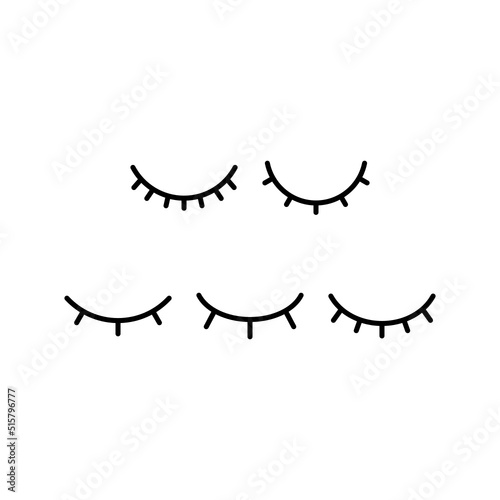 Hidden Icon Set Vector Symbol Design Illustration