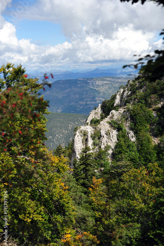 Panorama bei Suzette in der Provence