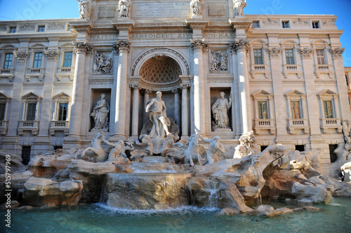 Der Trevibrunnen in Rom photo