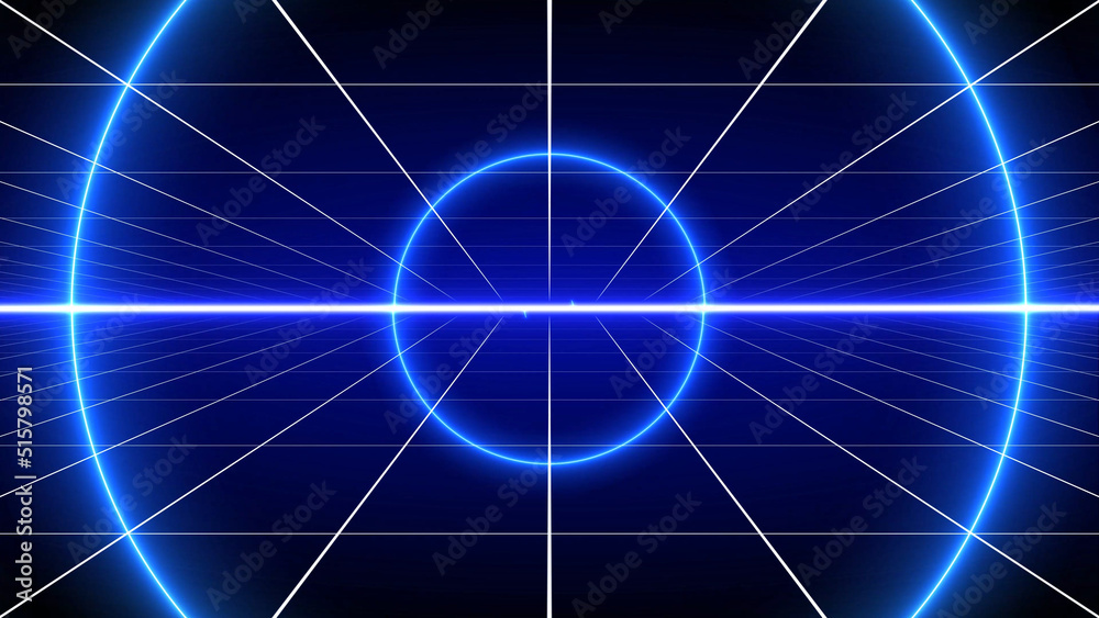 Fototapeta premium Vintage old style background 1980-1990 - 80s and 90s retro style - Retro computer or VHS effect