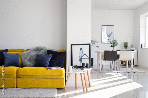 Interior of modern studio a...