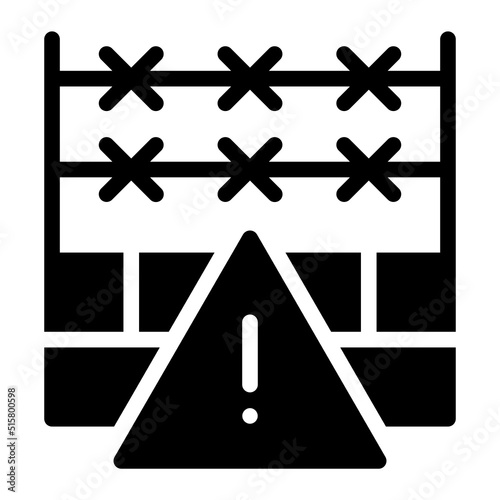 shield border glyph icon