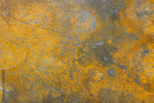Rusty grunge surface texture background. Old metal iron panel