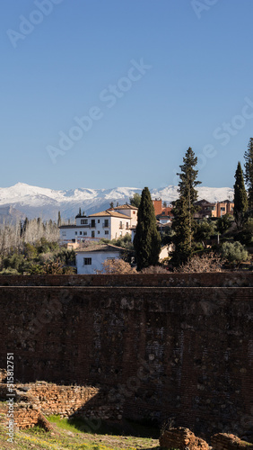 GRANADA, SPAIN - FEBRUARY 2022: Alhambra museum