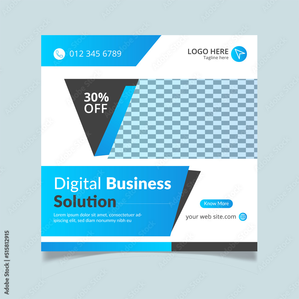 Digital marketing agency social media post design Digital marketing agency social media post design