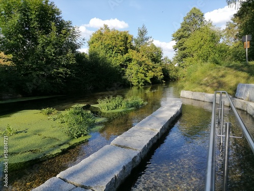 river in the park