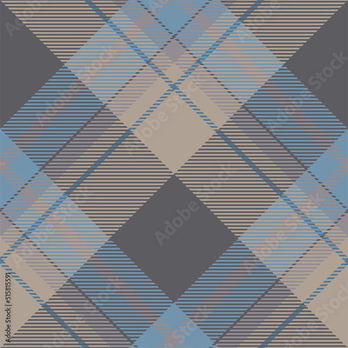 Plaid pattern vector. Check fabric texture. Seamless textile design for clothes, paper print.