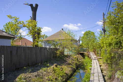 Typical cityscape of Vylkove city, Ukraine	
 photo