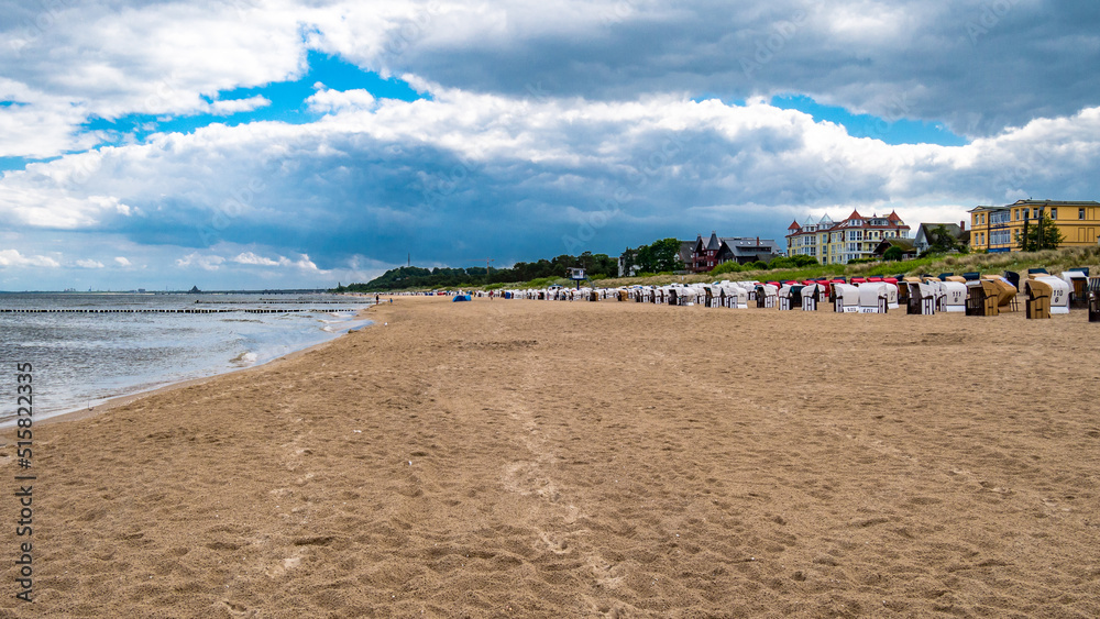 Strandkörbe am Strand