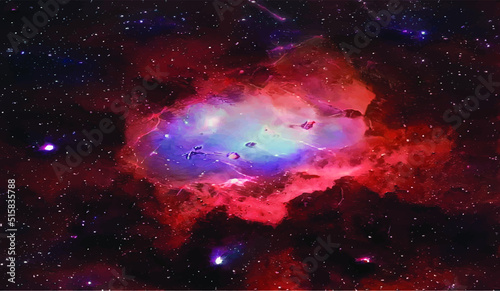 Space Galaxy Nebula 2022 Outer World,scifi game
