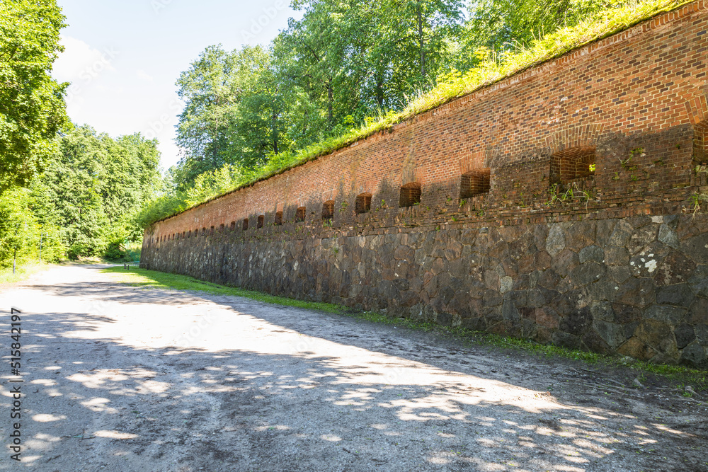Boyen Fortress. Former Prussian fortress used during WWI and WWII. Gizycko, Poland, 11 June 2022 Boyen Fortress. Former Prussian fortress used during WWI and WWII. Gizycko, Poland, 11 June 2022