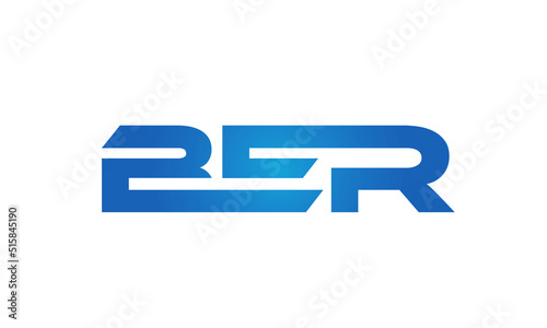 	
Connected BER Letters logo Design Linked Chain logo Concept	
