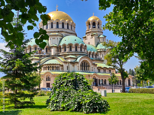 St Alexander Nevski Cathedral In Sofia Bulgaria  photo