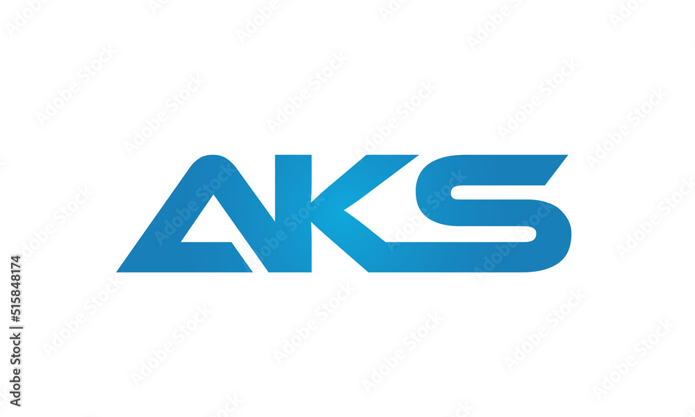 Connected AKS Letters logo Design Linked Chain logo Concept
Connected AKS Letters logo Design Linked Chain logo Concept