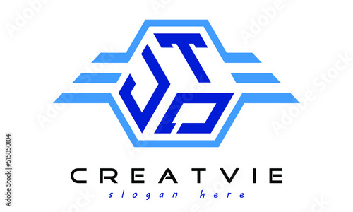 JTD three letter geometrical wings logo design vector template. wordmark logo | emblem logo | monogram logo | initial letter logo | typography logo | business logo | minimalist logo | photo