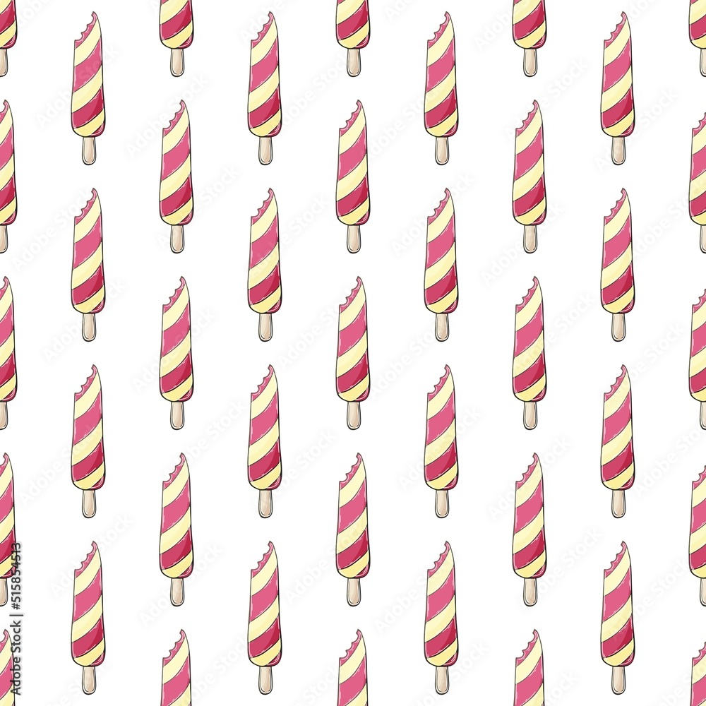 Fototapeta premium Print for cloth design, textile, fabric, wallpaper