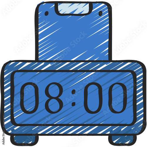 Mobile Alarm Icon