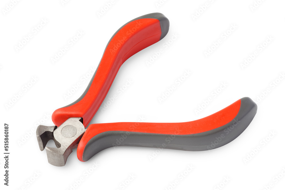 Red end cutting nippers Red end cutting nippers