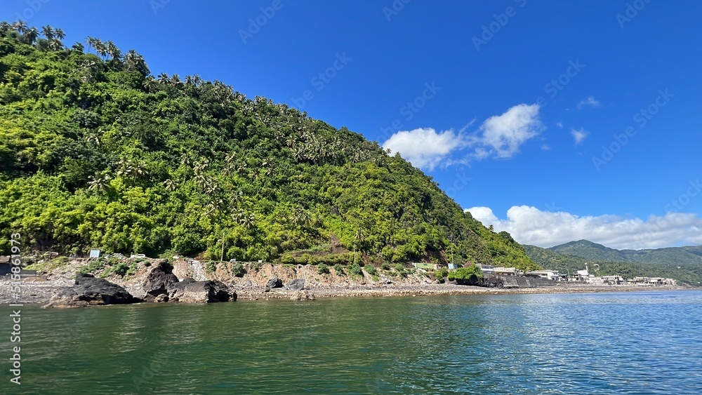 Naklejka premium Plage des îles