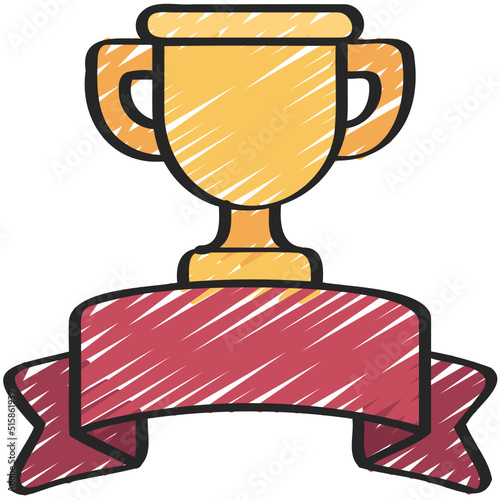 Trophy Banner Icon