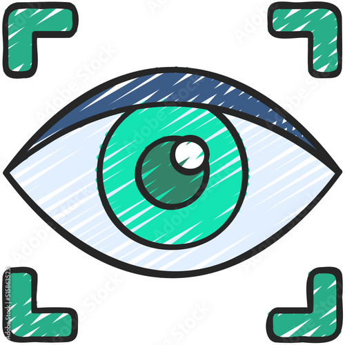 Retina Scan Icon
