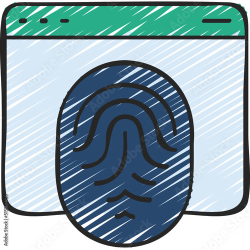Website Biometrics Icon