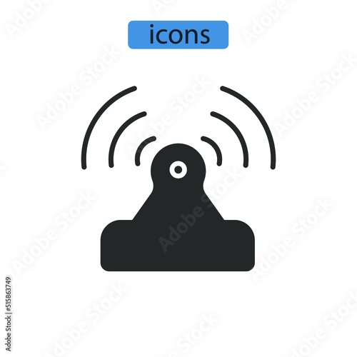 WIFI icons  symbol vector elements for infographic web