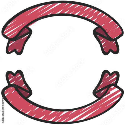 Circle Ribbons Icon