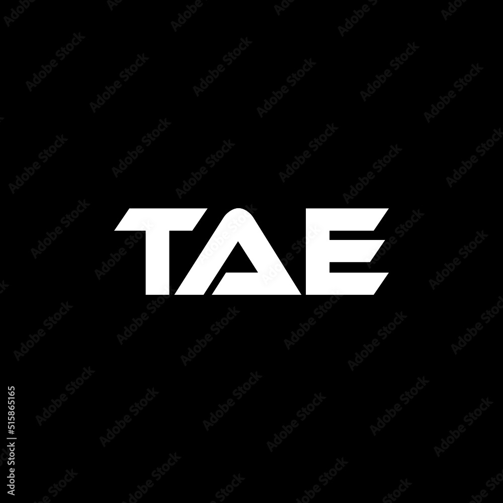TAE letter logo design with black background in illustrator, vector logo modern alphabet font overlap style. calligraphy designs for logo, Poster, Invitation, etc. TAE letter logo design with black background in illustrator, vector logo modern alphabet font overlap style. calligraphy designs for logo, Poster, Invitation, etc.