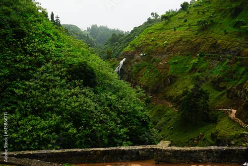 Parque Natural da Ribeira dos Caldeirões, Sao Miguel, Azores islands, Portugal photo