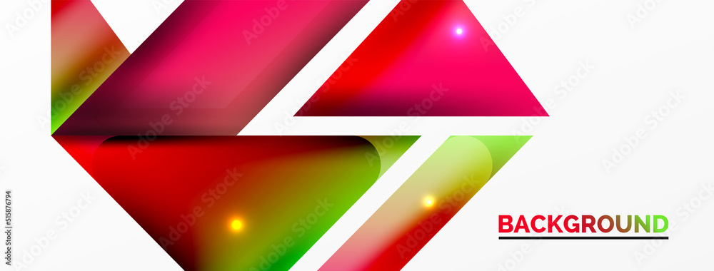 Dynamic 3d geometric abstract background. Triangles and other simple forms composition. Vector Illustration For Wallpaper, Banner, Background, Card, Book Illustration, landing page Dynamic 3d geometric abstract background. Triangles and other simple forms composition. Vector Illustration For Wallpaper, Banner, Background, Card, Book Illustration, landing page