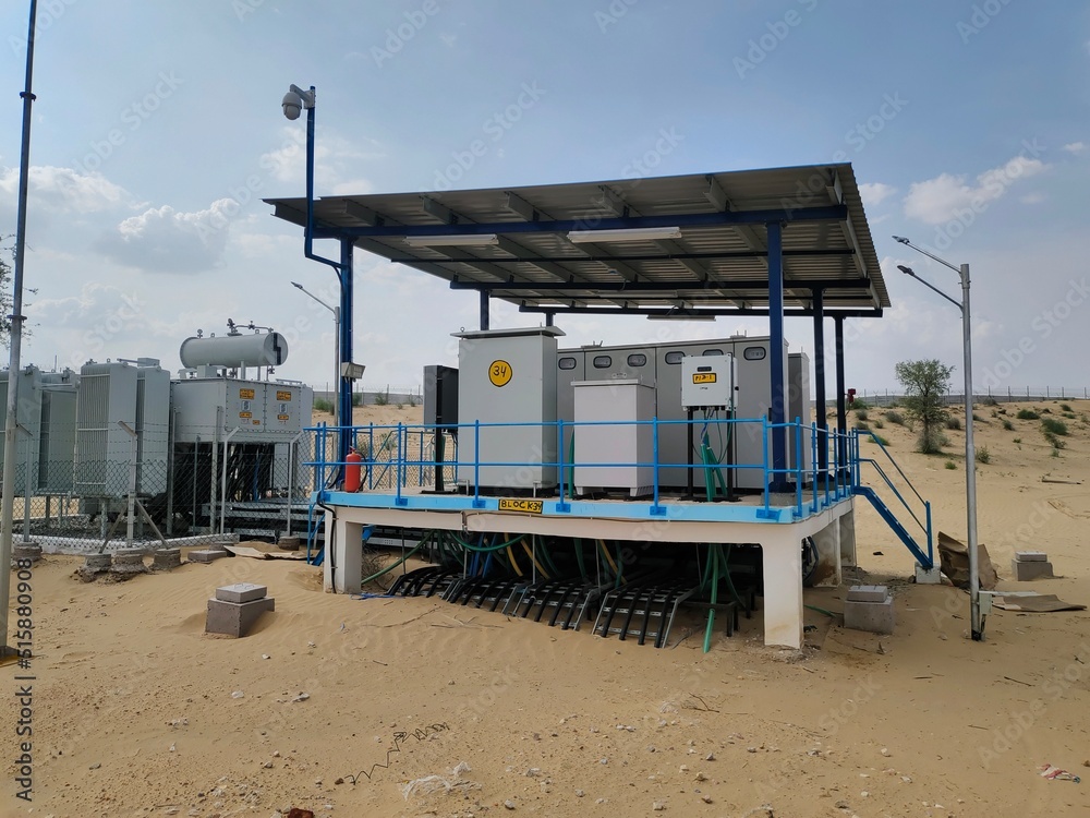230 MW solar plant Inverter installed