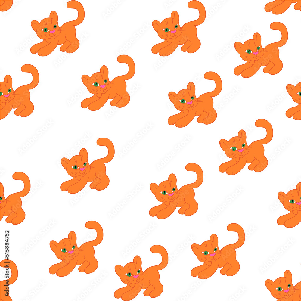 cute seamless pattern with hand drawn cats, childish ornament. pattern for printing on fabric, clothing, wrapping paper, wallpaper for a kid's room, baby things cute vector seamless pattern
cute seamless pattern with hand drawn cats, childish ornament. pattern for printing on fabric, clothing, wrapping paper, wallpaper for a kid's room, baby things cute vector seamless pattern