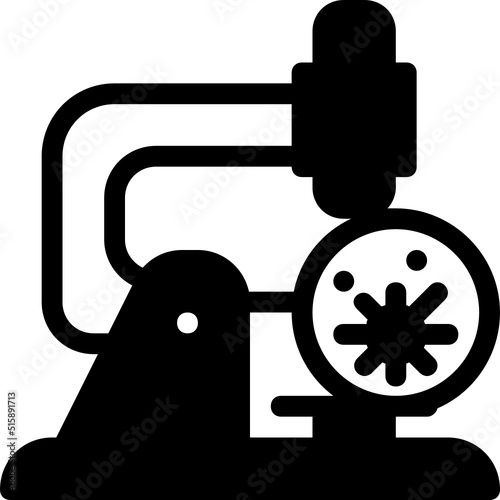 science glyph icon