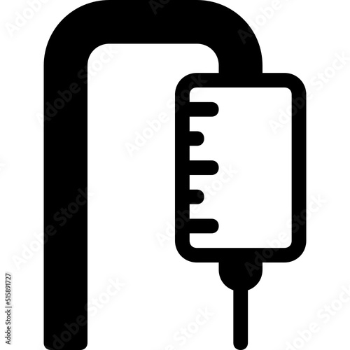 saline glyph icon