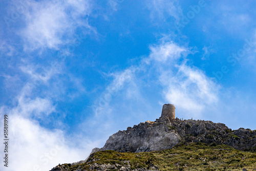 Ancient tower Mallorca Spain