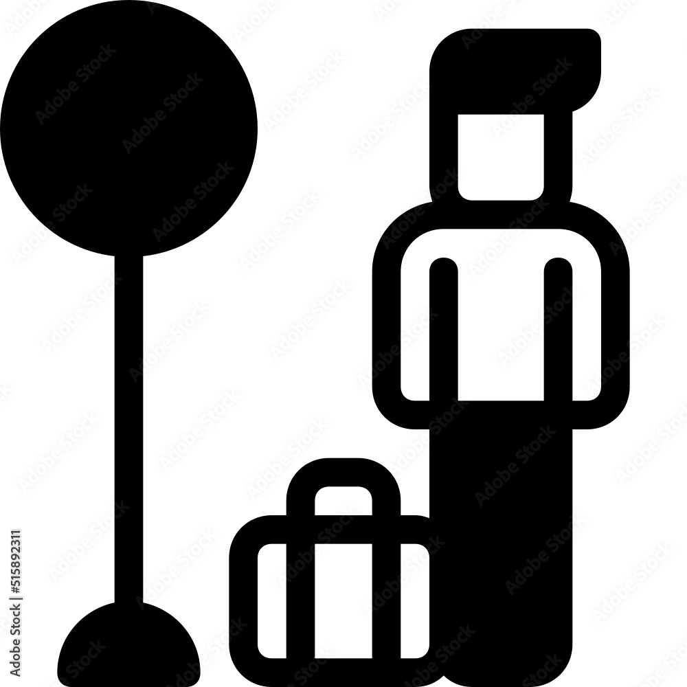 taxi glyph icon taxi glyph icon